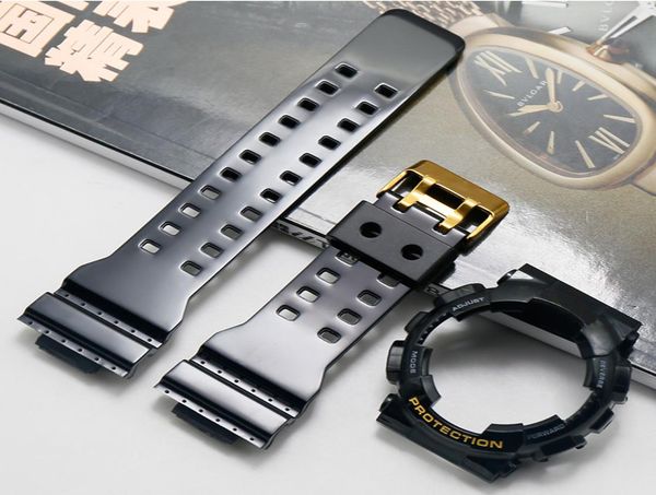 watch accessories for casio glossy resin gshock gls gd ga110 ga100 gd120 men sports waterproof strap black gold suit case1023890, Black;brown
watch accessories for casio glossy resin gshock gls gd ga110 ga100 gd120 men sports waterproof strap black gold suit case1023890, Black;brown