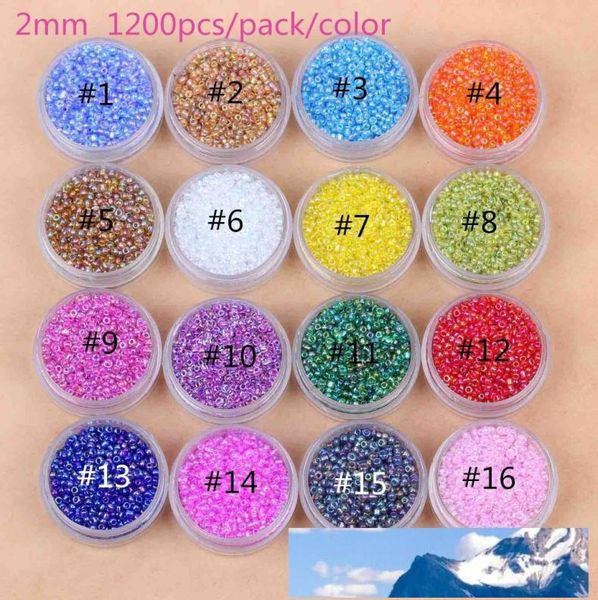 1200pcs 12 2mm ab czech glass seed beads jewelry making diy 15color 1143728, Crystal
1200pcs 12 2mm ab czech glass seed beads jewelry making diy 15color 1143728, Crystal