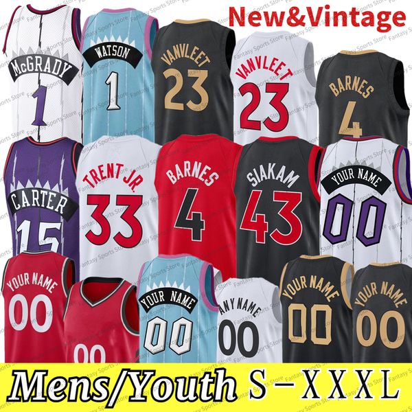 retro men kids vince carter jerseys basketball pascal siakam fred vanvleet tracy mcgray will barton custom size s-xxxl stitched, Black
retro men kids vince carter jerseys basketball pascal siakam fred vanvleet tracy mcgray will barton custom size s-xxxl stitched, Black