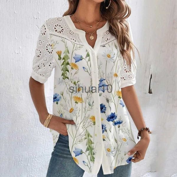 women's blouses shirts fashion elegant loose shirt woman fashion casual woman shirt summer short sleeve blouse weekend j230621, White
women's blouses shirts fashion elegant loose shirt woman fashion casual woman shirt summer short sleeve blouse weekend j230621, White