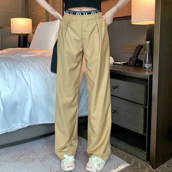 miu luxury brand casual pants metal logo embroidery trousers designer pants summer loose sweatpants, Black;white
miu luxury brand casual pants metal logo embroidery trousers designer pants summer loose sweatpants, Black;white