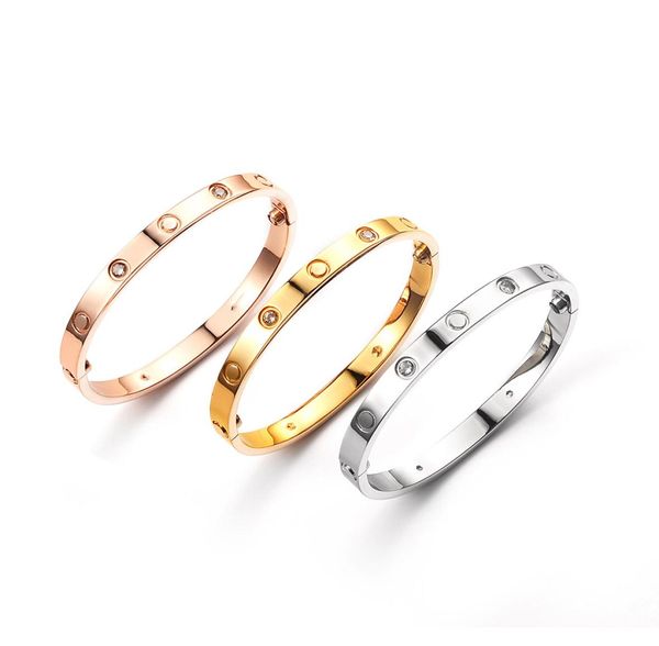 high edition love bangles bracelets for women men 4 cz stones gold silver rosegold 316l titanium steel jewelry with key screwdrive8433007, Black
high edition love bangles bracelets for women men 4 cz stones gold silver rosegold 316l titanium steel jewelry with key screwdrive8433007, Black