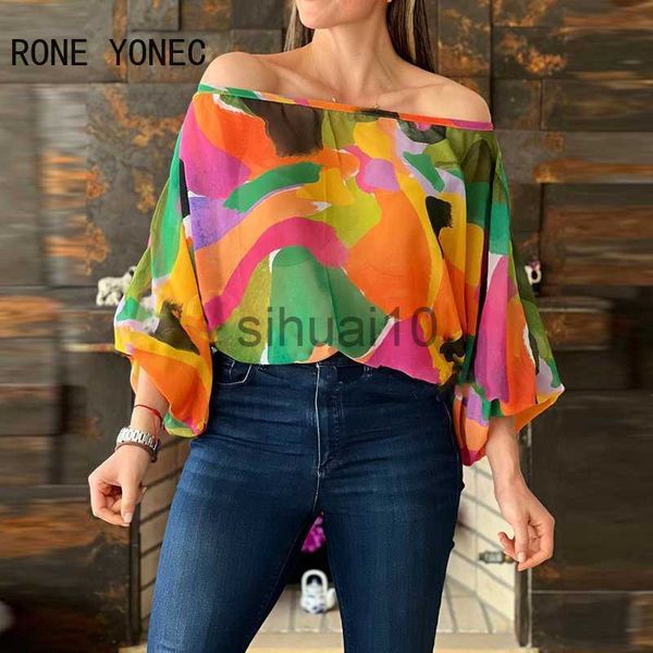 women's blouses shirts women 2023 off shoulder allover print lantern sleeve women blouse j230621, White
women's blouses shirts women 2023 off shoulder allover print lantern sleeve women blouse j230621, White