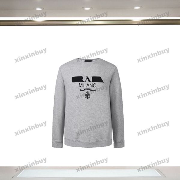 xinxinbuy men women designer sweatshirt hoodie letter embroidery fabric sweater paris apparel black khaki gray s-xl, Black;brown
xinxinbuy men women designer sweatshirt hoodie letter embroidery fabric sweater paris apparel black khaki gray s-xl, Black;brown
