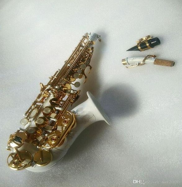 new soprano saxophone white saxophone curved soprano sax complete fittings7438037
new soprano saxophone white saxophone curved soprano sax complete fittings7438037