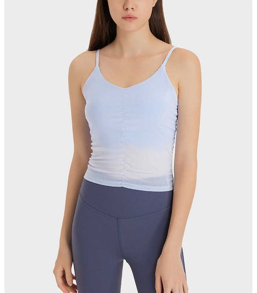 l-109 yoga womens clothing yoga tank outdoor jogging fitness breathable women's vest sportswear woman gym sports with chest pad
l-109 yoga womens clothing yoga tank outdoor jogging fitness breathable women's vest sportswear woman gym sports with chest pad