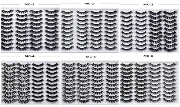 new 20 pairs 3d mink eyelashes pack faux mink lashes natural curly long eye lash extension full strip false eyelash set for makeup1858857
new 20 pairs 3d mink eyelashes pack faux mink lashes natural curly long eye lash extension full strip false eyelash set for makeup1858857