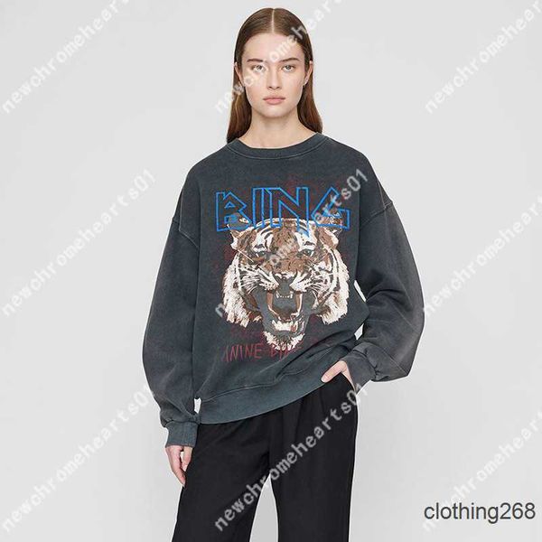 2023ss anine bing designer sweatshirt fashion pullover white ink digital printing wash water stir color stir snow flower make old sweater, Black
2023ss anine bing designer sweatshirt fashion pullover white ink digital printing wash water stir color stir snow flower make old sweater, Black