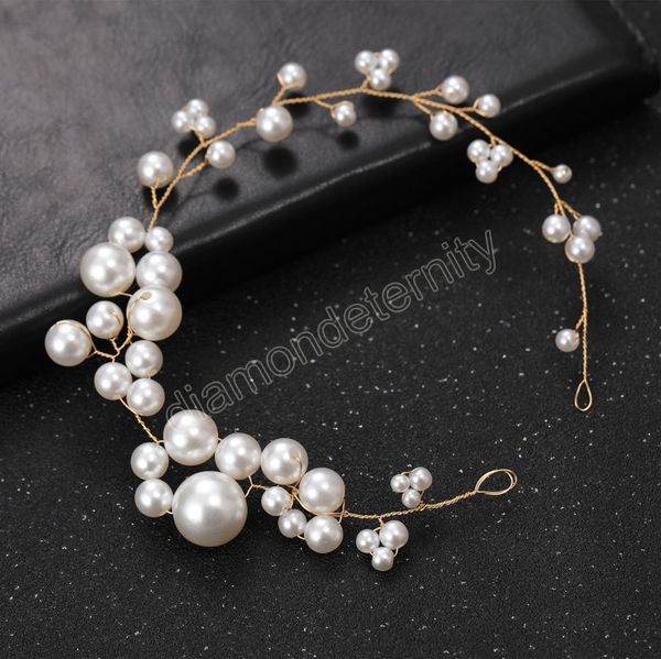 luxurious pearls hairband faux freshwater pearl headwear headpiece sparkling exquisite jewelry hair cute vintage accessories, Slivery;golden
luxurious pearls hairband faux freshwater pearl headwear headpiece sparkling exquisite jewelry hair cute vintage accessories, Slivery;golden