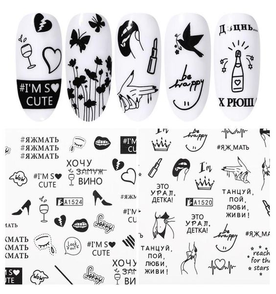 1 sheet nail art stckers flower patterns water transfer decals stickers black white color diy design for nail art decoration8183148
1 sheet nail art stckers flower patterns water transfer decals stickers black white color diy design for nail art decoration8183148