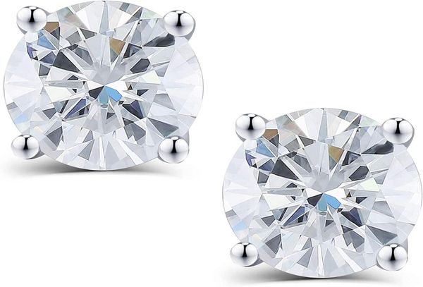 moissanite stud earrings 2ct df color brilliant round cut lab created diamond earrings 18k white gold plated silver friction back9467671, Golden;silver
moissanite stud earrings 2ct df color brilliant round cut lab created diamond earrings 18k white gold plated silver friction back9467671, Golden;silver