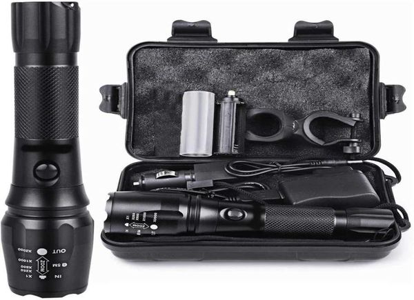 15000lm super powerful led flashlight rechargeable tactical torch 5 modes zoomable bicycle light for camping outdoor hiking 2106086829326
15000lm super powerful led flashlight rechargeable tactical torch 5 modes zoomable bicycle light for camping outdoor hiking 2106086829326