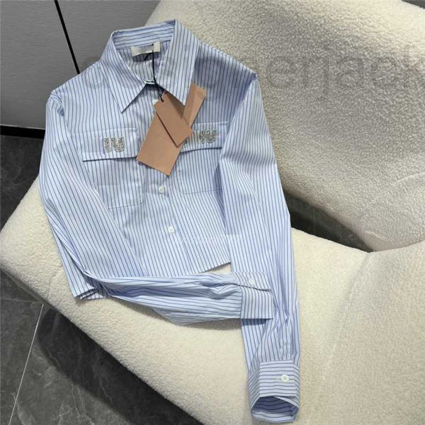 women's blouses & shirts designer cotton women crop with letter beads runway high end luxury brand dress female long sleeve lapel neck, White
women's blouses & shirts designer cotton women crop with letter beads runway high end luxury brand dress female long sleeve lapel neck, White