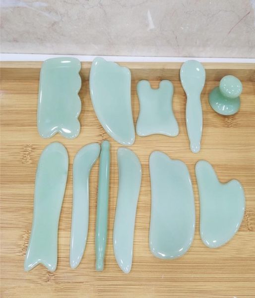 11pcsset natural green jade guasha gua sha board scraching facial eyes scraping gua sha spa massage health care beauty massager6384823
11pcsset natural green jade guasha gua sha board scraching facial eyes scraping gua sha spa massage health care beauty massager6384823
