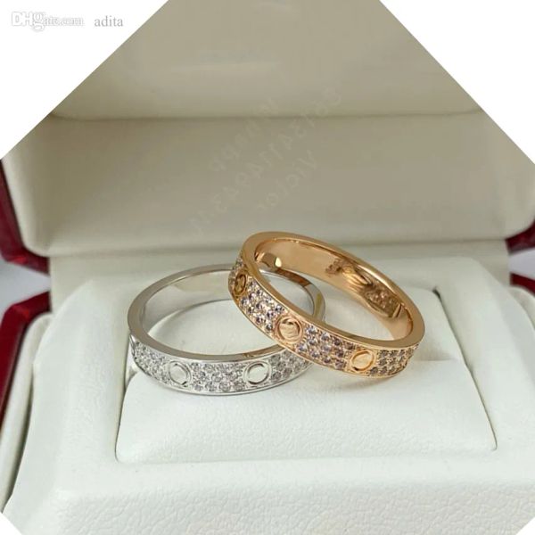 love ring for woman designer for man diamond gold plated 18k mozzarella t0p quality highest counter quality fashion classic style jewelry pr, Silver
love ring for woman designer for man diamond gold plated 18k mozzarella t0p quality highest counter quality fashion classic style jewelry pr, Silver