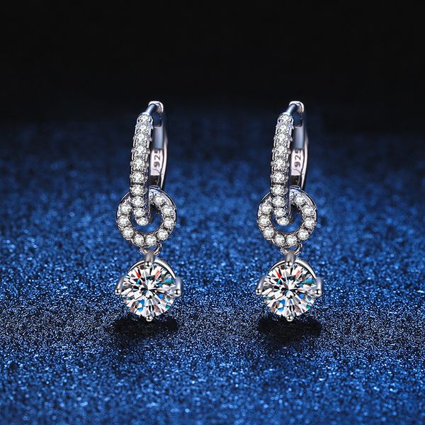 hoop & huggie s925 sterling silver earrings a double earrings female korean version full diamond 50 points moissanite earrings female, Golden;silver
hoop & huggie s925 sterling silver earrings a double earrings female korean version full diamond 50 points moissanite earrings female, Golden;silver