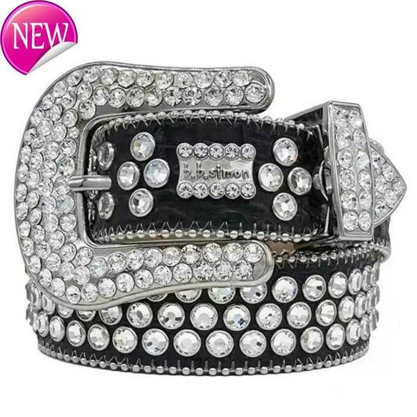 2022 designer bb belt simon belts for men women shiny diamond belt black on black blue white multicolour with bling rhinestones as gift225j5, Silver
2022 designer bb belt simon belts for men women shiny diamond belt black on black blue white multicolour with bling rhinestones as gift225j5, Silver
