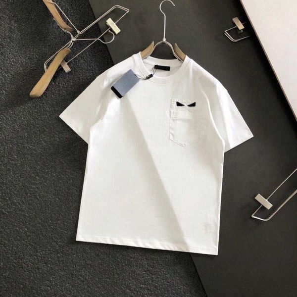 23ss new mens t shirt trendy little monster eyes embroidery tee shirt designer t shirt men women casual short sleeved top, White;black
23ss new mens t shirt trendy little monster eyes embroidery tee shirt designer t shirt men women casual short sleeved top, White;black