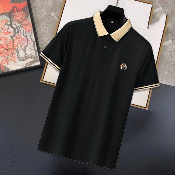 2023 summer lapel short sleeve men's fashion trend plaid classic cotton t-shirt men plus-size business casual, White;black
2023 summer lapel short sleeve men's fashion trend plaid classic cotton t-shirt men plus-size business casual, White;black