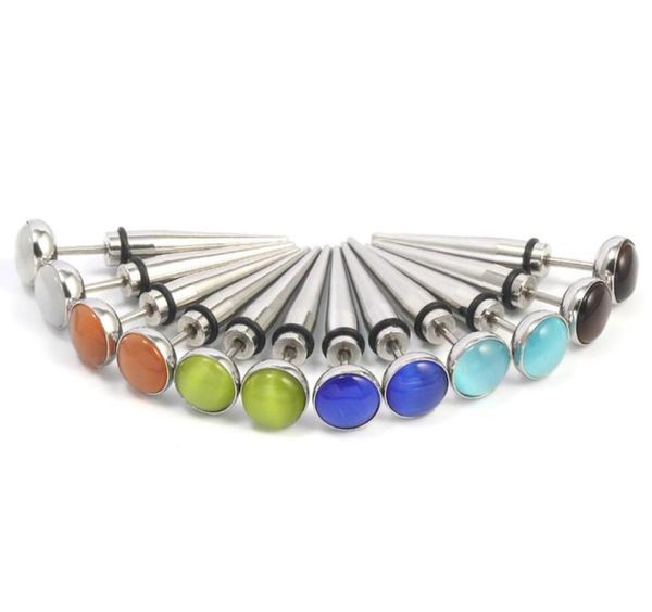 punctured punk stainless steel earrings opal bullet studs earrings women mens fashion jewelry gift will and sandy new6940067, Golden;silver
punctured punk stainless steel earrings opal bullet studs earrings women mens fashion jewelry gift will and sandy new6940067, Golden;silver