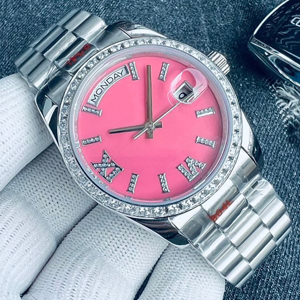 watch automatic mechanical movement designer watches women wristbrand 36mm 41mm stainless steel 904l waterproof bracelet montre de luxe busi, Slivery;brown
watch automatic mechanical movement designer watches women wristbrand 36mm 41mm stainless steel 904l waterproof bracelet montre de luxe busi, Slivery;brown