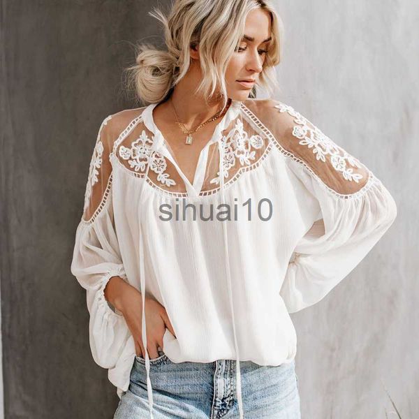 women's blouses shirts teelynn lantern long sleeve lace blouse shirt women 2020 vintage floral chiffon see through blouses boho beach v, White
women's blouses shirts teelynn lantern long sleeve lace blouse shirt women 2020 vintage floral chiffon see through blouses boho beach v, White