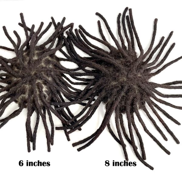 6 inches peruvian virgin human hair hairpieces dark brown color 2# dreadlocks full pu er for black man
6 inches peruvian virgin human hair hairpieces dark brown color 2# dreadlocks full pu er for black man