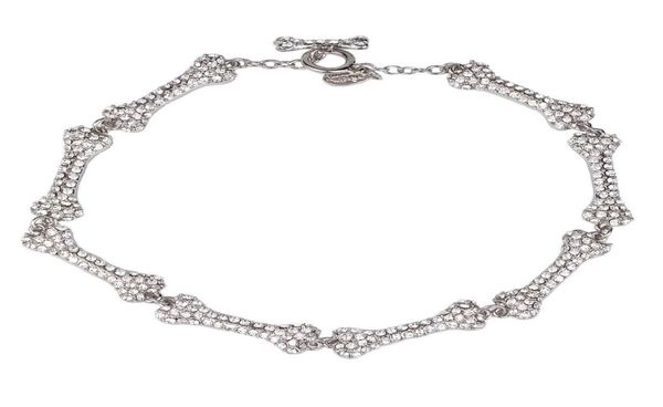 the queen mother ins net celebrity same style european and american punk full diamond bone t buckle necklace spot explosion6342672, Silver
the queen mother ins net celebrity same style european and american punk full diamond bone t buckle necklace spot explosion6342672, Silver