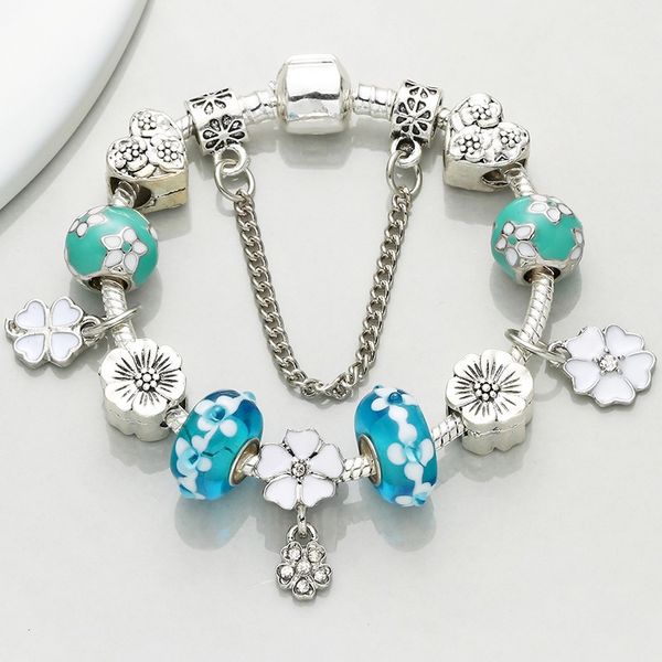 925 sterling silver pink crystal murano glass beads white enamel five petals flower european charm beads flamingo dangle fits pandora charm, Golden;silver
925 sterling silver pink crystal murano glass beads white enamel five petals flower european charm beads flamingo dangle fits pandora charm, Golden;silver