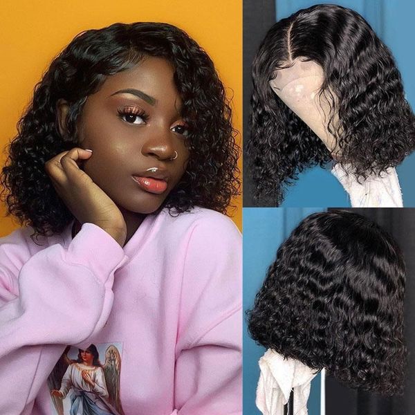 transparent 13x4 short deep wave bob wig lace front human hair wigs for women brazilian remy curly bob wig cut wig, Black;brown
transparent 13x4 short deep wave bob wig lace front human hair wigs for women brazilian remy curly bob wig cut wig, Black;brown