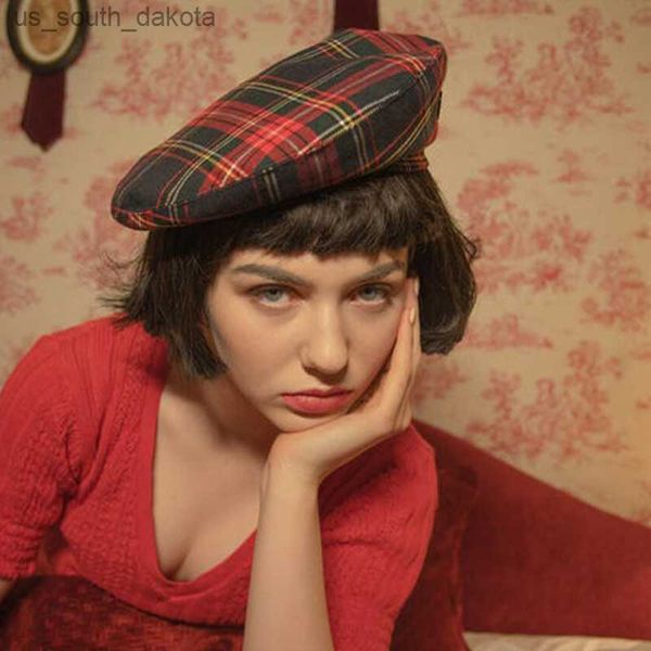fashion luxurious women's summer spring beret hat ladies outdoor travel plaid painter hat vintage daily beret hat l230523, Blue;gray
fashion luxurious women's summer spring beret hat ladies outdoor travel plaid painter hat vintage daily beret hat l230523, Blue;gray