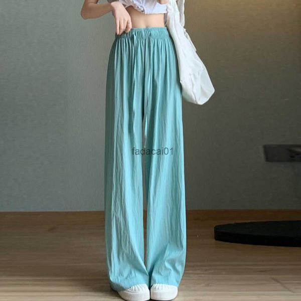 women pants new 2023 fashion summer chic folds cotton linen wide leg pants elastic waist drawstring casual female loose trousers l230621, Black;white
women pants new 2023 fashion summer chic folds cotton linen wide leg pants elastic waist drawstring casual female loose trousers l230621, Black;white