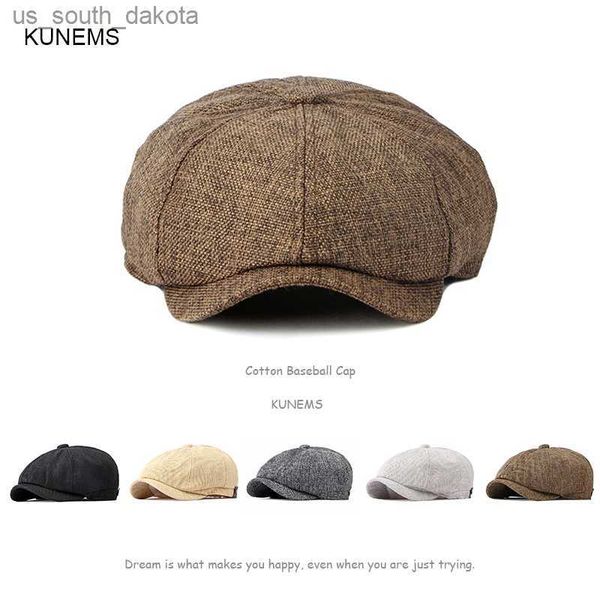 kunems fashion berets mens hat retro octagonal caps boina casual newsboy hat for men plaid painter cap summer breathable beret l230523, Blue;gray
kunems fashion berets mens hat retro octagonal caps boina casual newsboy hat for men plaid painter cap summer breathable beret l230523, Blue;gray