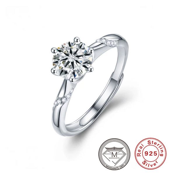 sterling silver 925 moissanite wedding rings for women adjustable size designer luxury rings 1ct 2ct
sterling silver 925 moissanite wedding rings for women adjustable size designer luxury rings 1ct 2ct
