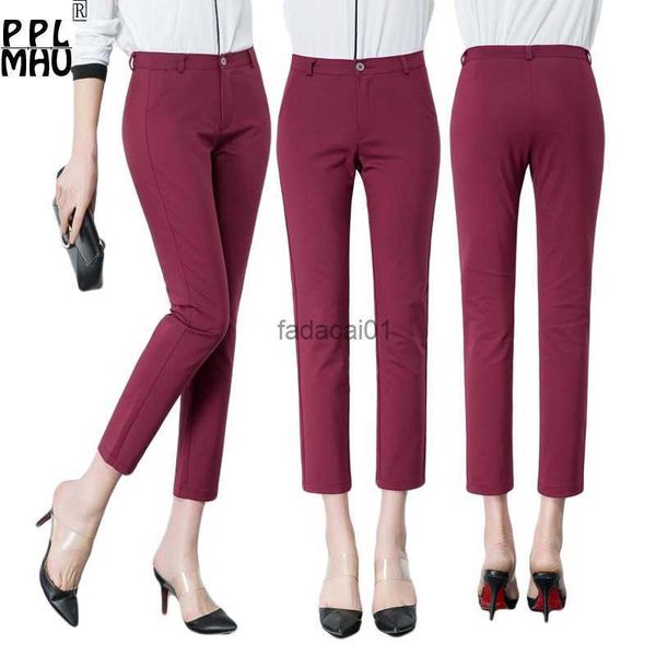 s4xl oversize office lady pencil pants women wine red classics suit skinny pantalones spring high waist capris ankle trousers l230621, Black;white
s4xl oversize office lady pencil pants women wine red classics suit skinny pantalones spring high waist capris ankle trousers l230621, Black;white
