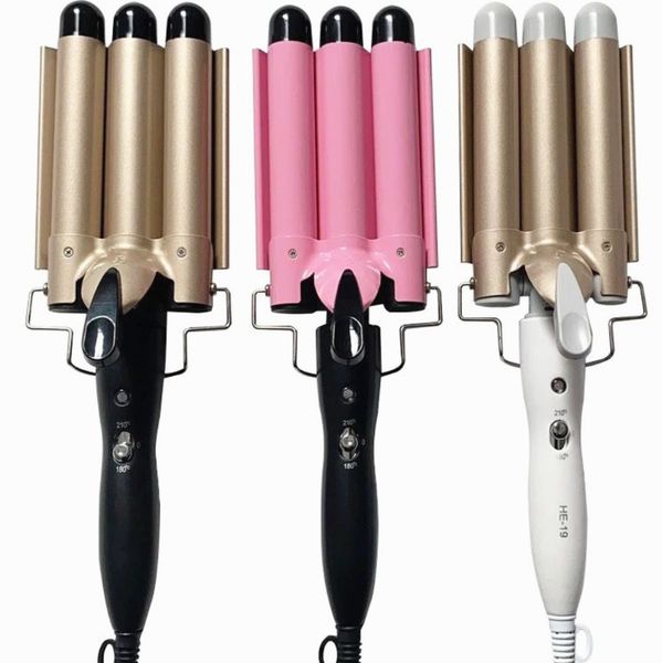 professional triple barrel hair curler for perfect waves - wide variety of styles - ideal for all hair types - and durable - choice for salo
professional triple barrel hair curler for perfect waves - wide variety of styles - ideal for all hair types - and durable - choice for salo