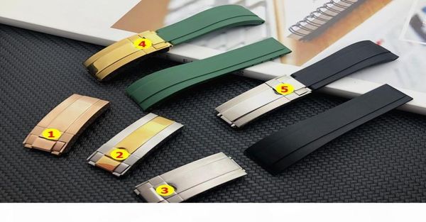 quality green black 20mm silicone rubber watchband watch band for role strap gmt oysterflex bracelet logo on5038119, Black;brown
quality green black 20mm silicone rubber watchband watch band for role strap gmt oysterflex bracelet logo on5038119, Black;brown
