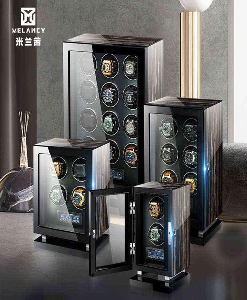 automatic watch winder luxury wood watch safe box fingerprint unlock touch control and interior backlight watches storage box h2201991375, Black;blue
automatic watch winder luxury wood watch safe box fingerprint unlock touch control and interior backlight watches storage box h2201991375, Black;blue