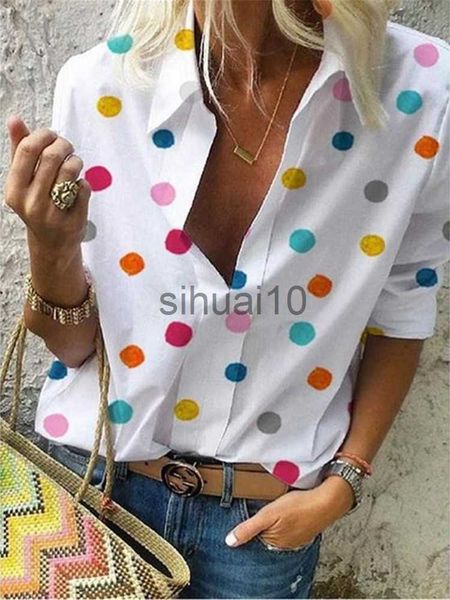 women's blouses shirts 2023 new polka dot blouse women turn down collar long sleeve shirts plus size clothes streetwear white blouse wo
women's blouses shirts 2023 new polka dot blouse women turn down collar long sleeve shirts plus size clothes streetwear white blouse wo