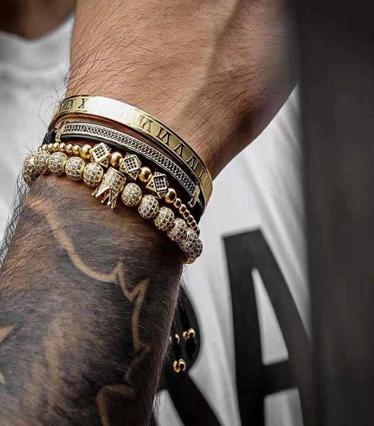 mens jewellery bracelet men luxury royal bangle set roman braided bracelets for women fashion armband gold cuff friendship gifts y1452481, Black
mens jewellery bracelet men luxury royal bangle set roman braided bracelets for women fashion armband gold cuff friendship gifts y1452481, Black