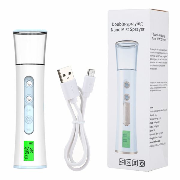 mist sprayer handheld nano beauty instrument mini hydrating humidifier skin care led display portable facial steamer nebulizer, Black
mist sprayer handheld nano beauty instrument mini hydrating humidifier skin care led display portable facial steamer nebulizer, Black