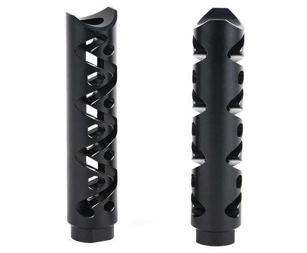 7 inch tactical muzzle brake compensator 9mm 12x28 unef thread with crush washer3718627
7 inch tactical muzzle brake compensator 9mm 12x28 unef thread with crush washer3718627