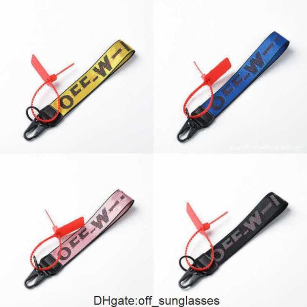 luxury offs white keychains brand key rings clear rubber keys ring men women canvas keychain embroidery letters pendant belt 3.5x25cm keyrin, Silver
luxury offs white keychains brand key rings clear rubber keys ring men women canvas keychain embroidery letters pendant belt 3.5x25cm keyrin, Silver