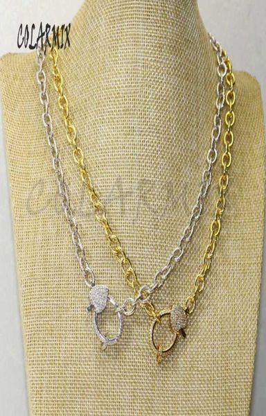 5 strands big lobster clasp pendant necklace carabiner necklace opened link chain fashion jewelry accessories 504806684411, Silver
5 strands big lobster clasp pendant necklace carabiner necklace opened link chain fashion jewelry accessories 504806684411, Silver