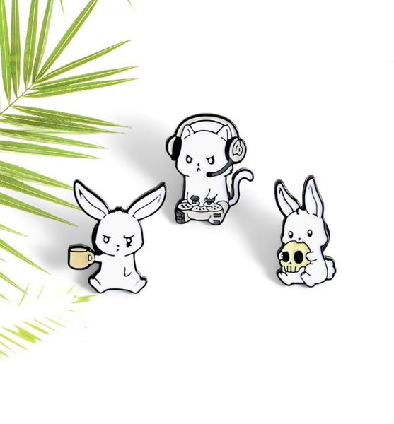 rabbit brooch alloy pin girls clothing cartoon animal rabbit accessories pins christmas gifts jewelry shirt bag lapel pin4817347, Gray
rabbit brooch alloy pin girls clothing cartoon animal rabbit accessories pins christmas gifts jewelry shirt bag lapel pin4817347, Gray