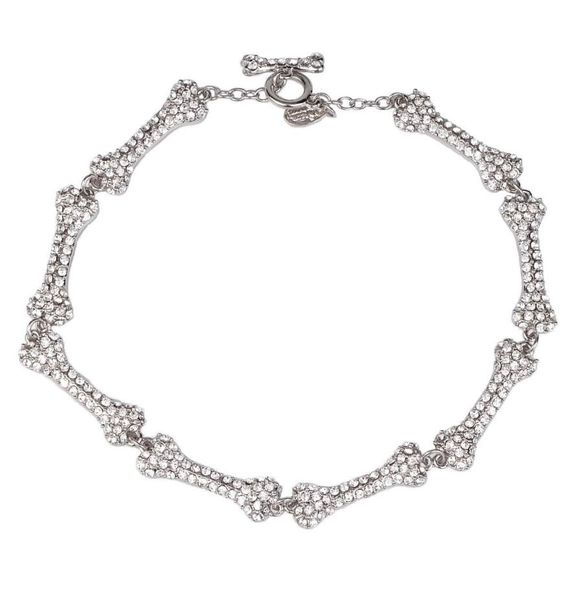 the queen mother ins net celebrity same style european and american punk full diamond bone t buckle necklace spot explosion6419438, Silver
the queen mother ins net celebrity same style european and american punk full diamond bone t buckle necklace spot explosion6419438, Silver