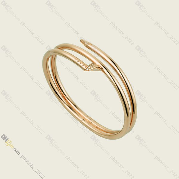 bracelets designer for women nail bracelet 2.0 diamond titanium steel bangle gold-plated never fading non-allergic,gold bracelet; store/2178, Black
bracelets designer for women nail bracelet 2.0 diamond titanium steel bangle gold-plated never fading non-allergic,gold bracelet; store/2178, Black