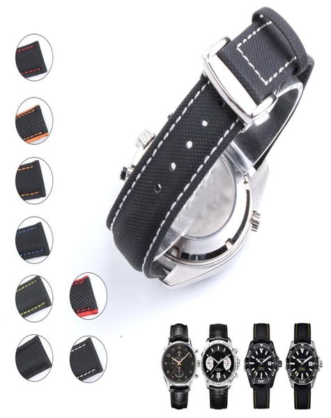 nylon leather canvas watchband for omega at150 20mm 22mm watch strap for aquaracer 300m belt9479235, Black;brown
nylon leather canvas watchband for omega at150 20mm 22mm watch strap for aquaracer 300m belt9479235, Black;brown