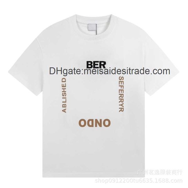 aaaaa designer luxury t-shirt bur brand correct bu home letter print t-shirt fashion high street casual versatile couple fashion ins, White;black
aaaaa designer luxury t-shirt bur brand correct bu home letter print t-shirt fashion high street casual versatile couple fashion ins, White;black