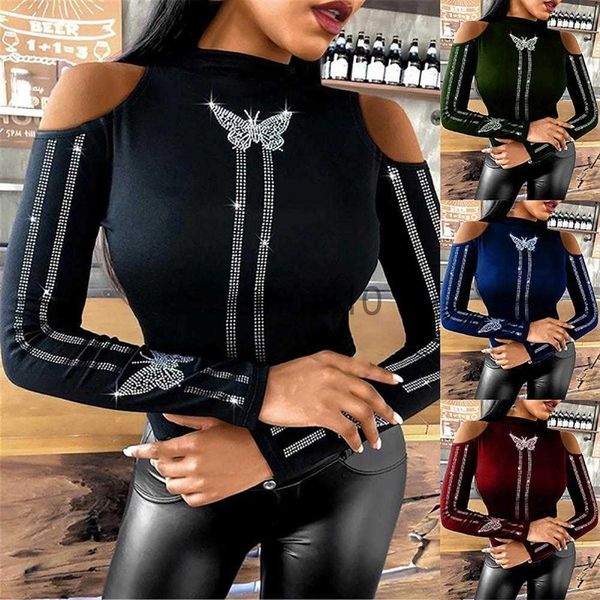 women's blouses shirts blouse women cold shoulder long sleeve cotton blend dded butterfly shirt for autumn women's clothing street, White
women's blouses shirts blouse women cold shoulder long sleeve cotton blend dded butterfly shirt for autumn women's clothing street, White